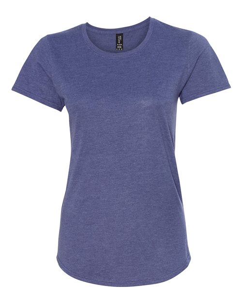 Gildan 6750L — Women's Softstyle® Triblend T-Shirt — Heather Blue