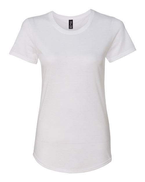 Gildan 6750L — Women's Softstyle® Triblend T-Shirt — White
