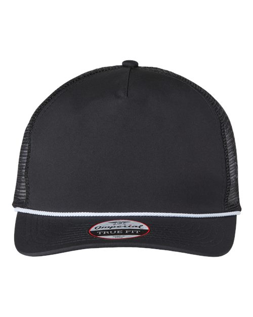 Imperial 5055 — The Rabble Rouser Cap — Black/ Black/ White