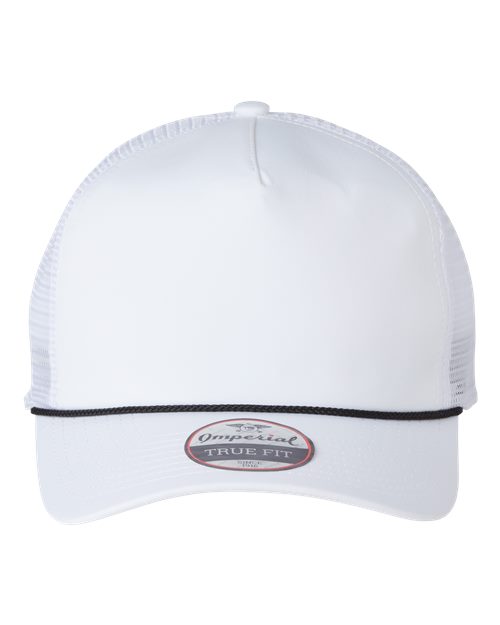 Imperial 5055 — The Rabble Rouser Cap — White/ White/ Black