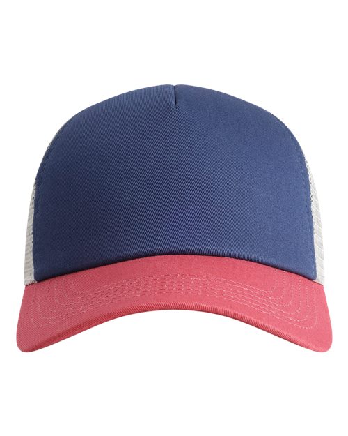 Imperial 1287 — North Country Trucker Cap — Royal/ Nantucket/ Grey