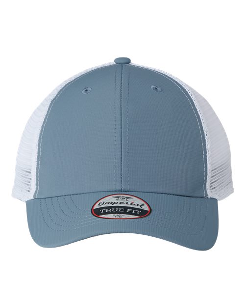 Imperial X210SM — The Original Sport Mesh Cap — Breaker Blue/ White
