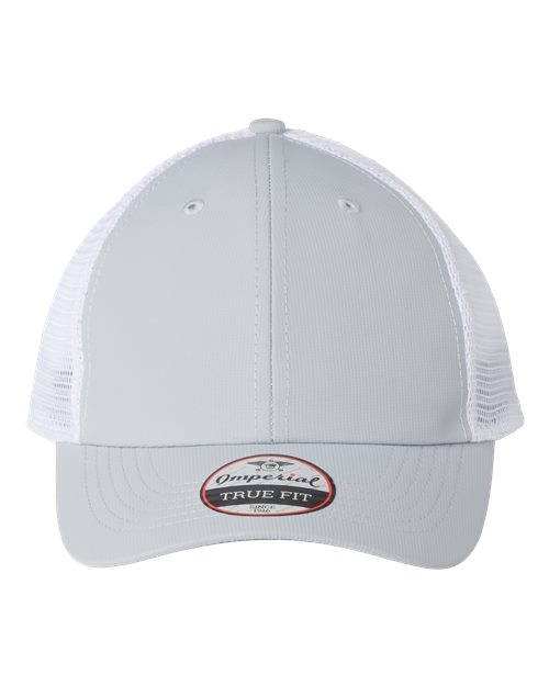 Imperial X210SM — The Original Sport Mesh Cap — Fog/ White