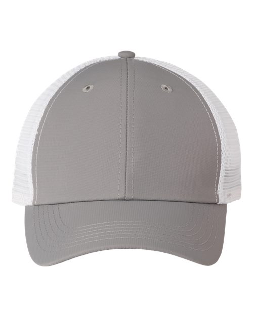 Imperial X210SM — The Original Sport Mesh Cap — Light Grey/ White