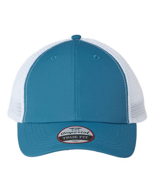 Imperial X210SM — The Original Sport Mesh Cap — Seaglass/ White