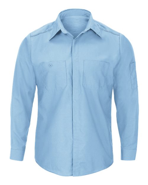 Red Kap SP3A — Men's Pro Airflow Long Sleeve Work Shirt — Light Blue