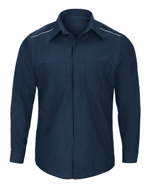Red Kap SP3A — Men's Pro Airflow Long Sleeve Work Shirt — Navy