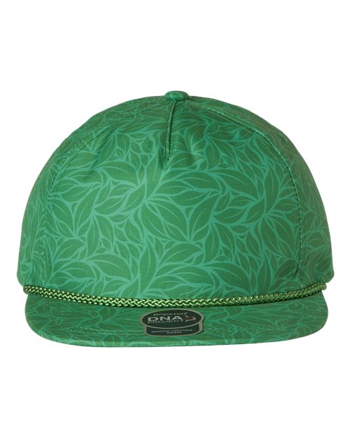 Imperial DNA010 — The Aloha Rope Cap — Green Floral