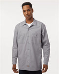 Dickies L535 — Men's Industrial Long Sleeve Work Shirt — main view