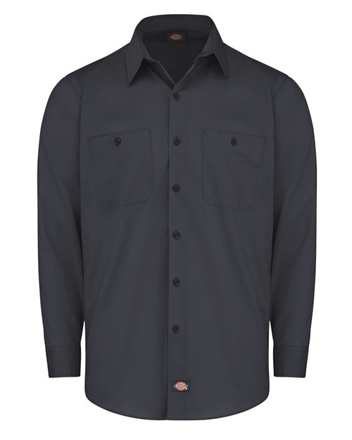 Dickies LL51T — Men's Tall Industrial Worktech Ventilated Long Sleeve Work Shirt — main view