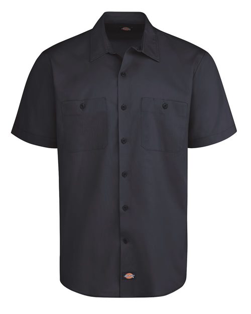 Dickies LS51T — Men's Tall Industrial Worktech Ventilated Short Sleeve Work Shirt — main view