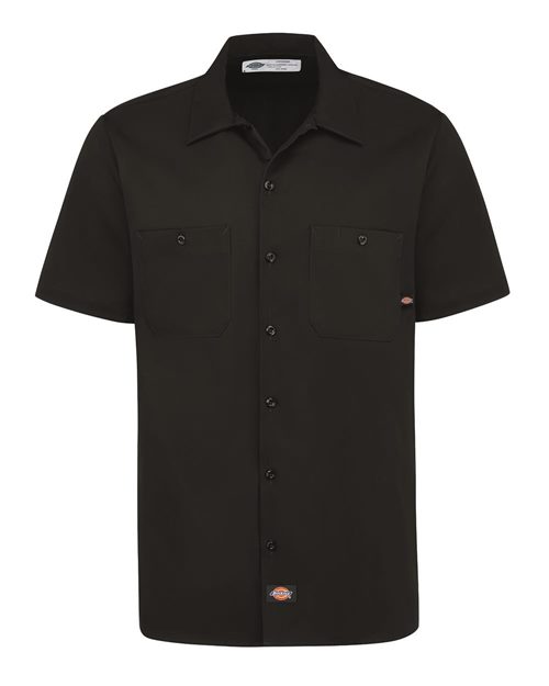Dickies S307 — Men's Industrial Short Sleeve Cotton Work Shirt — main view