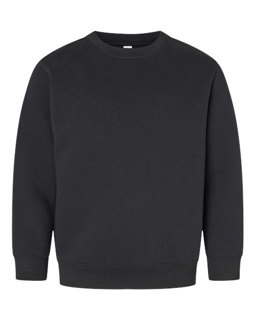LAT 2225 — Youth Crewneck Sweatshirt — Black