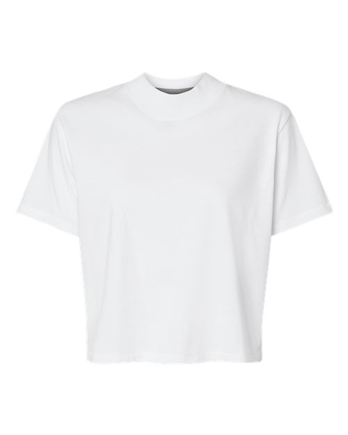 LAT 3518 — Women's Boxy Tee — Blended White