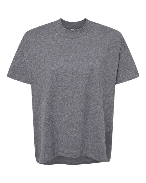 LAT 3519 — Women's Hi-Lo Tee — Granite Heather