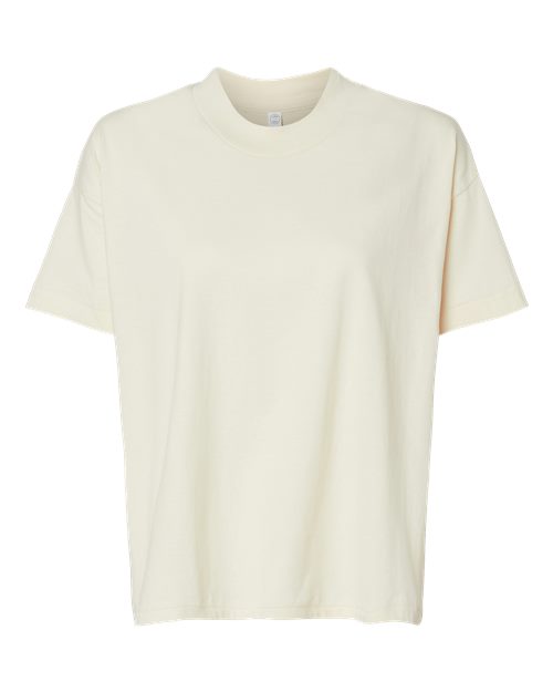 LAT 3519 — Women's Hi-Lo Tee — Natural