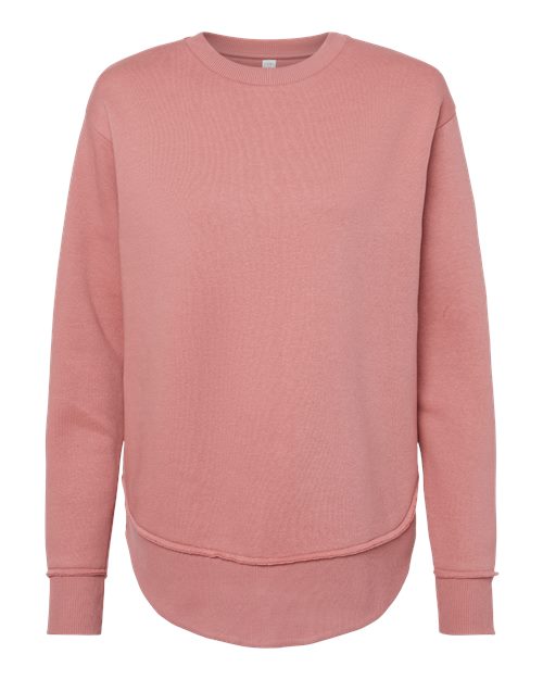 LAT 3525 — Women's Weekend Fleece Crewneck Sweatshirt — Mauvelous