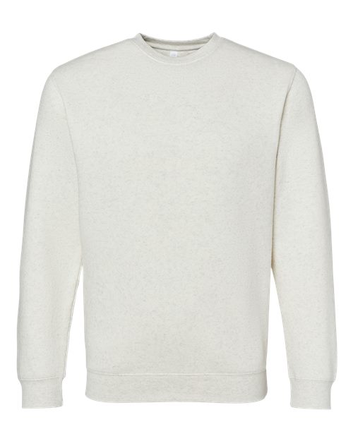LAT 6925 — Unisex Elevated Fleece Crewneck Sweatshirt — Natural Heather