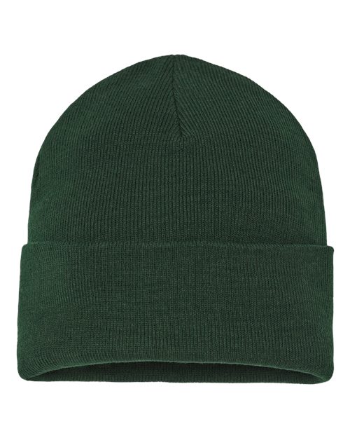 Atlantis Headwear PURE — Sustainable Beanie — Bottle Green