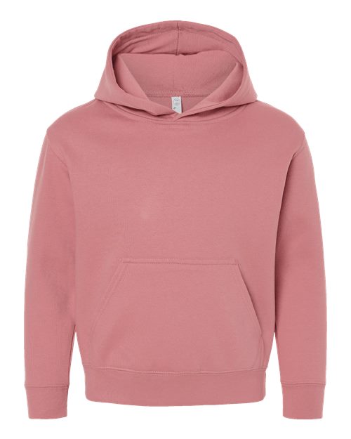 LAT 2296 — Youth Fleece Hoodie Sweatshirt — Mauvelous