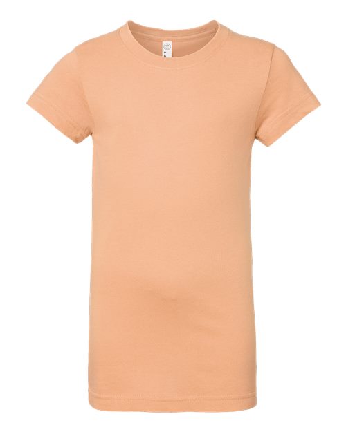 LAT 2616 — Girls' Fine Jersey Tee — Peachy