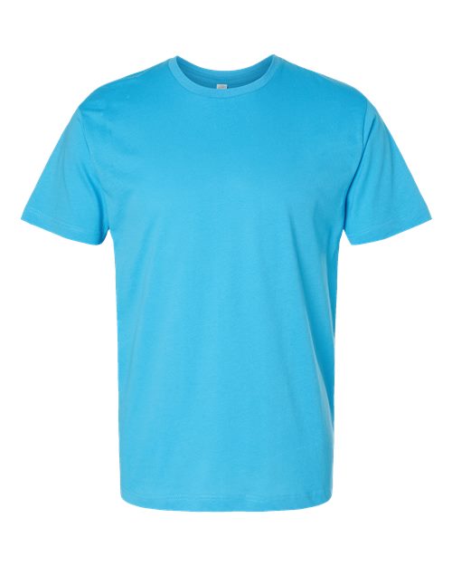 LAT 6901 — Unisex Fine Jersey Tee — Aqua