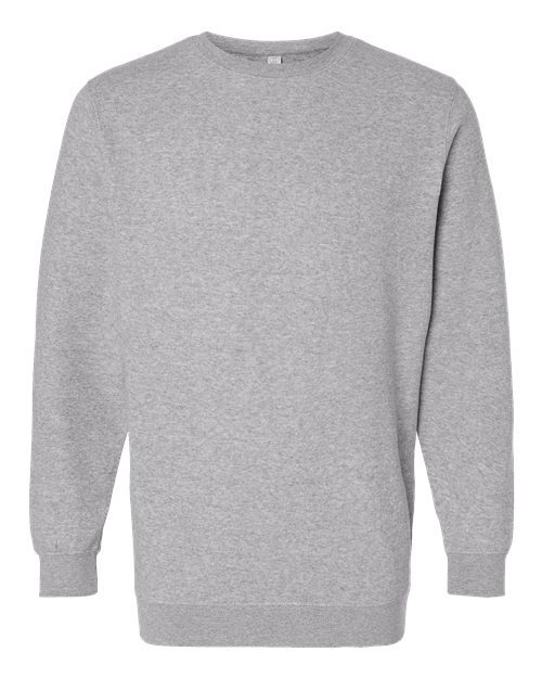 LAT 6925 — Unisex Elevated Fleece Crewneck Sweatshirt — Heather