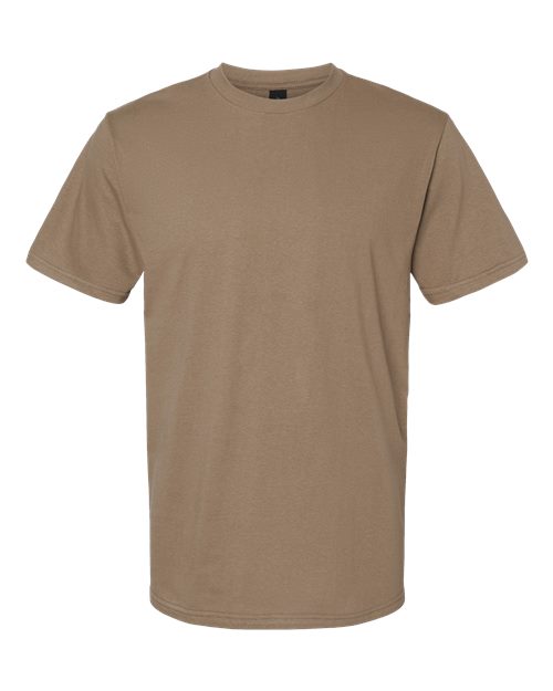 Gildan 65000 — Unisex Softstyle® Midweight T-Shirt — Brown Savana