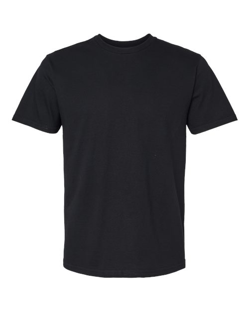 Gildan 65000 — Unisex Softstyle® Midweight T-Shirt — Pitch Black