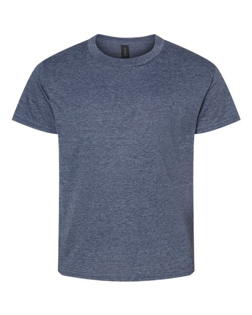 Gildan 64000B — Youth Softstyle® T-Shirt — Heather Navy