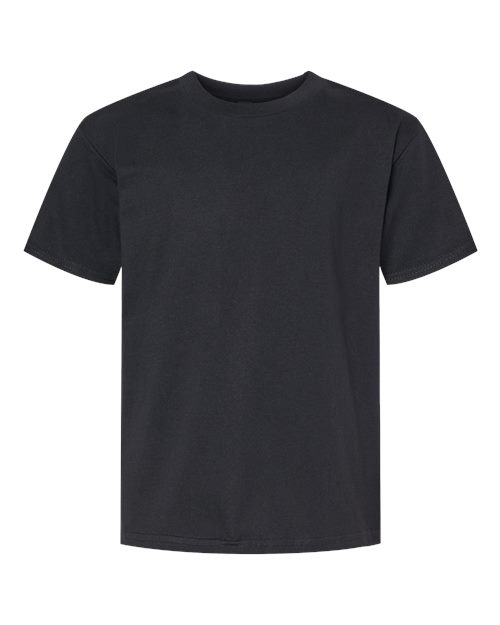 Gildan 65000B — Youth Softstyle® Midweight T-Shirt — Pitch Black