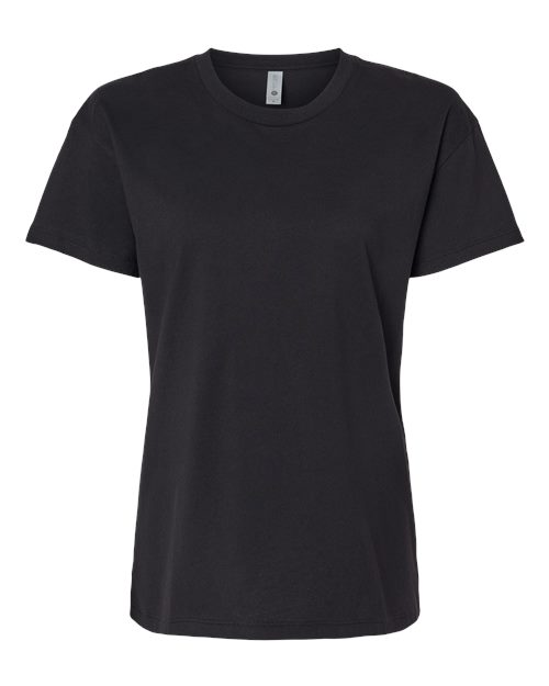 Next Level 3910 — Women's Cotton Relaxed T-Shirt — Black