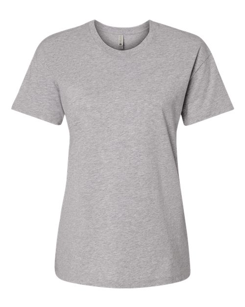 Next Level 3910 — Women's Cotton Relaxed T-Shirt — Heather Grey