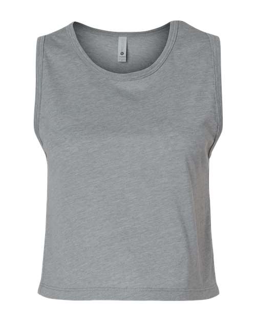 Next Level 5083 — Women's Festival Crop Tank — Heather Grey