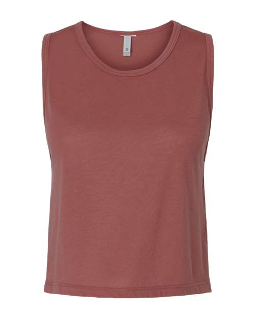 Next Level 5083 — Women's Festival Crop Tank — Smoked Paprika