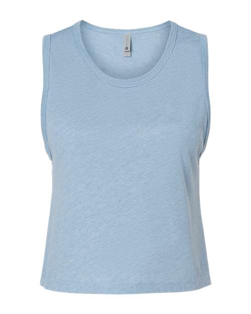 Next Level 5083 — Women's Festival Crop Tank — Stonewash Denim