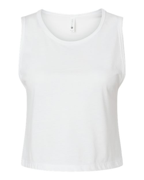 Next Level 5083 — Women's Festival Crop Tank — White