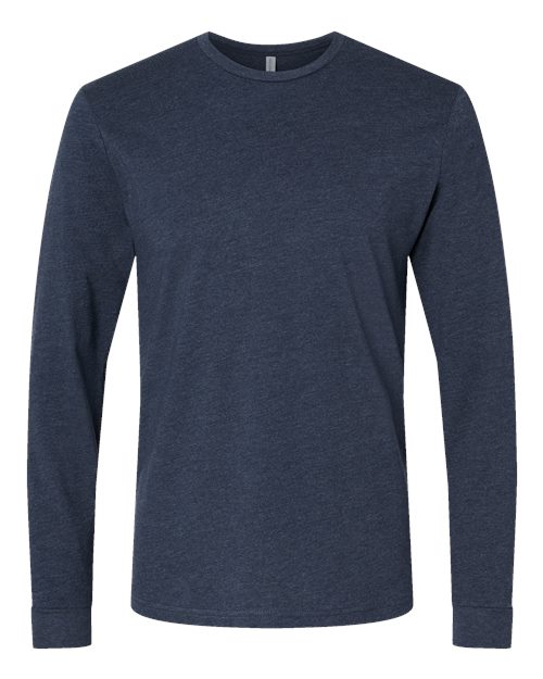 Next Level 6211 — Unisex CVC Long Sleeve T-Shirt — Midnight Navy