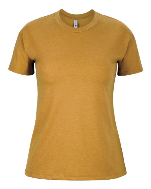 Next Level 6600 — Women's CVC Relaxed T-Shirt — Antique Gold