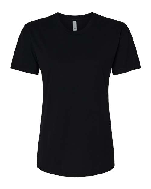 Next Level 6600 — Women's CVC Relaxed T-Shirt — Black