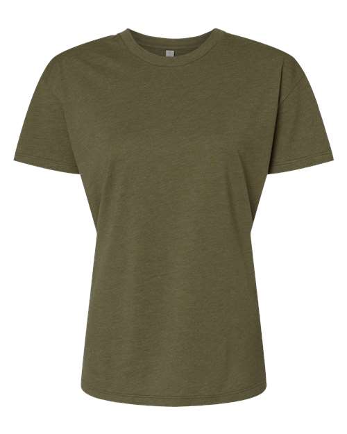 Next Level 6600 — Women's CVC Relaxed T-Shirt — Military Green