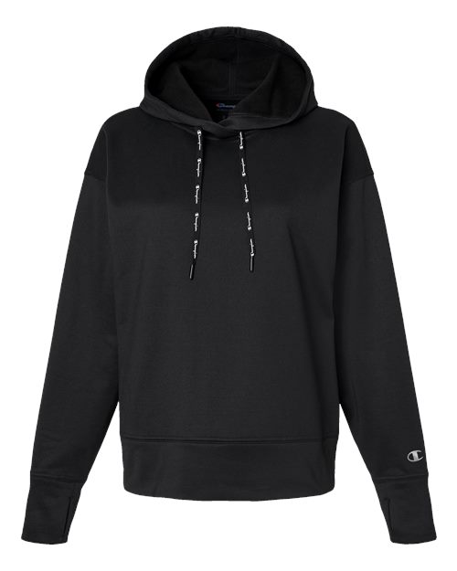 Champion CHP100 — Women's Sport Hooded Sweatshirt — Black