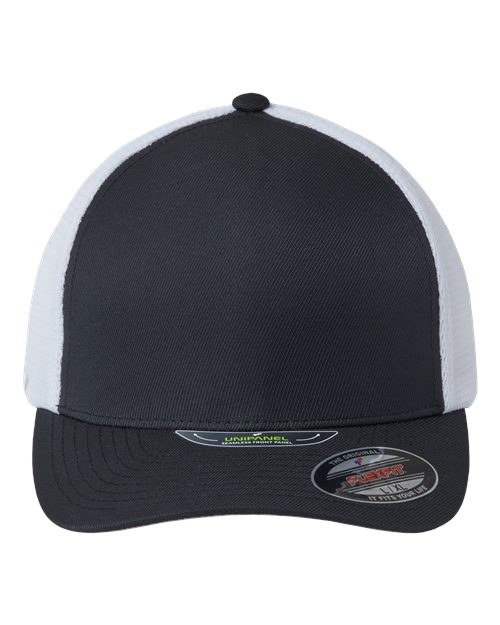 Flexfit 5511UP — Unipanel™ Trucker Cap — Black/ White