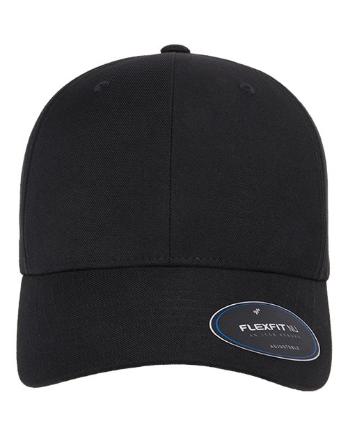 Flexfit 6110NU — NU® Adjustable Cap — Black