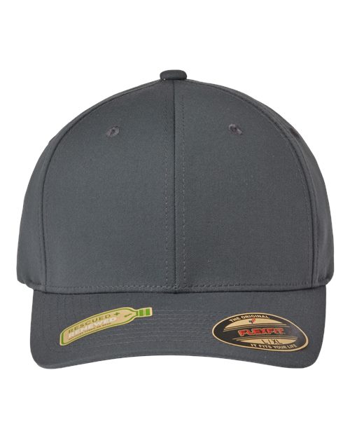 Flexfit 6277R — Sustainable Polyester Cap — Light Charcoal
