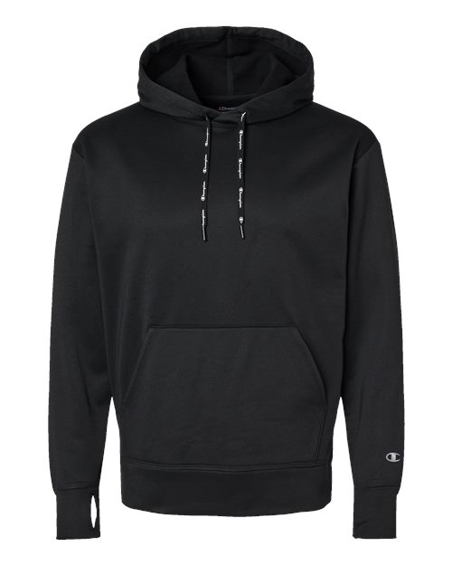Champion CHP180 — Unisex Sport Hooded Sweatshirt — Black