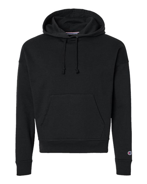 Champion S760 — Women's Powerblend® Hooded Sweatshirt — Black