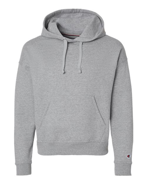 Champion S760 — Women's Powerblend® Hooded Sweatshirt — Light Steel