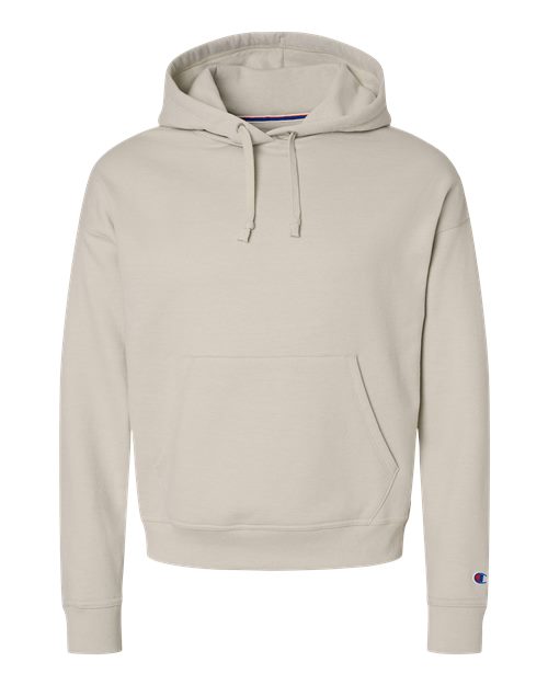 Champion S760 — Women's Powerblend® Hooded Sweatshirt — Sand
