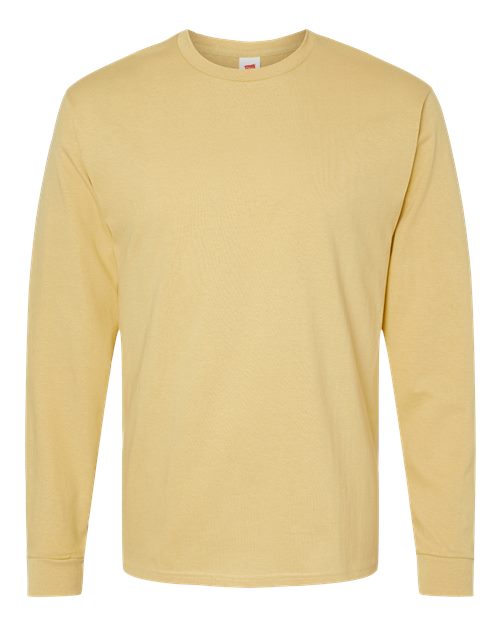 Hanes 5286 — Essential-T Long Sleeve T-Shirt — Athletic Gold